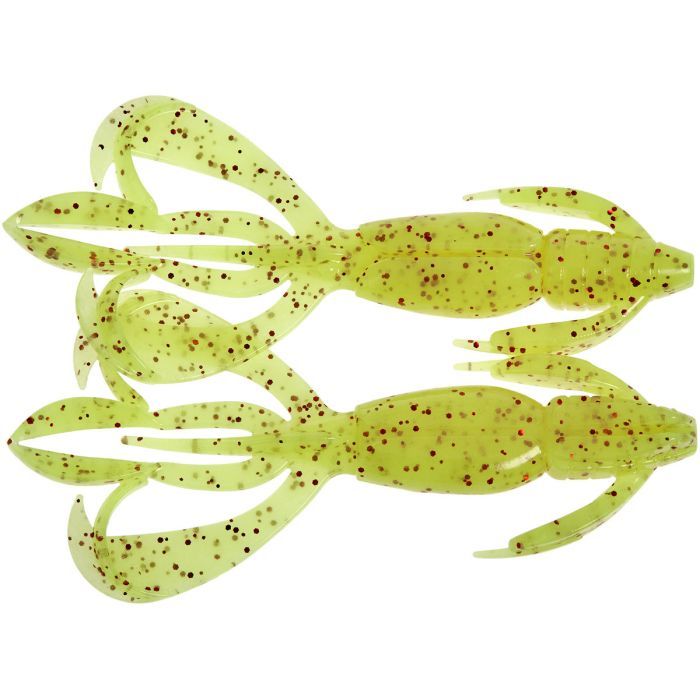 Силикон рыболовный Keitech Crazy Flapper 2.8" (8 шт/упак) ц:pal#01 chartreuseredflake (1551.10.49)