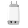 Зарядное устройство ColorWay 2USB AUTO ID 2.1A (10W) (CW-CHS015-WT) изображение 4