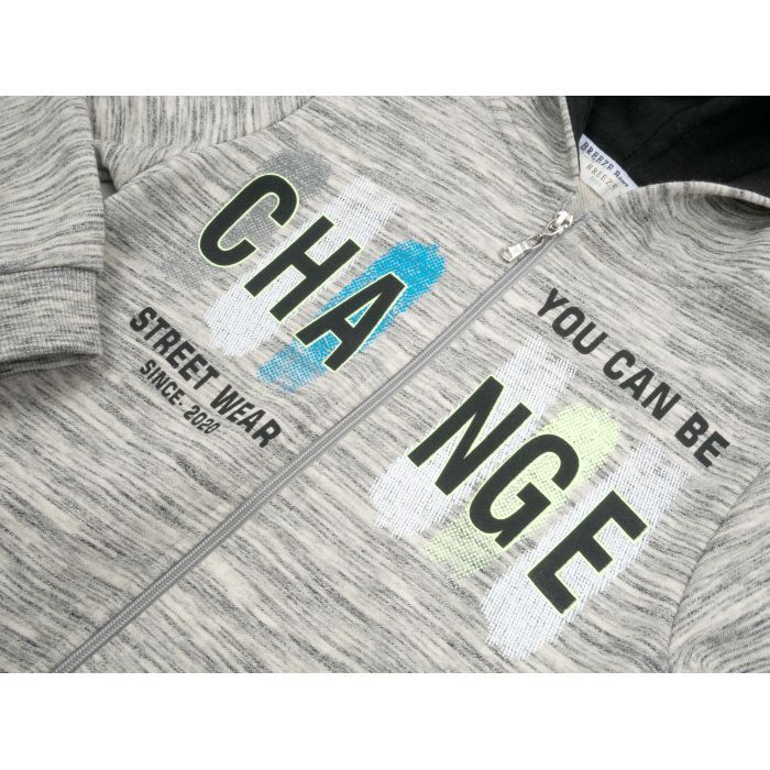 Спортивний костюм дитячий Breeze "CHANGE" (14710-134B-gray) зображення 4
