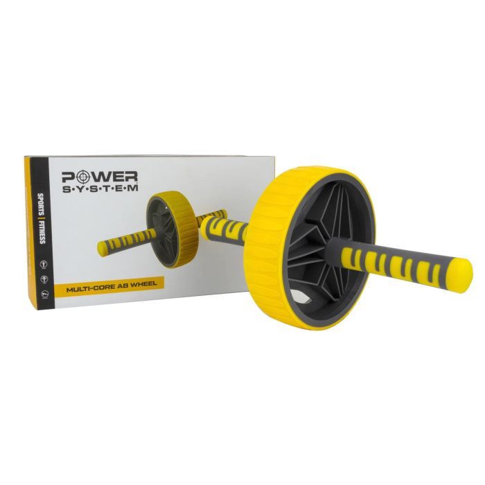 Ролик для пресса Power System PS-4034 Yellow-Grey (PS-4034_Yellow-Grey) изображение 3