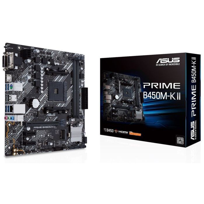 Материнская плата ASUS PRIME B450M-K II изображение 2