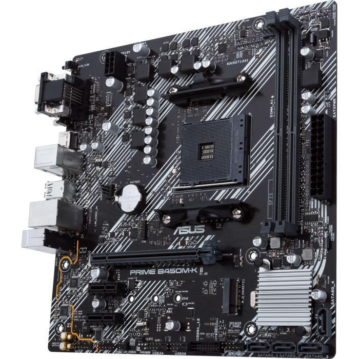 Материнская плата ASUS PRIME B450M-K II изображение 4