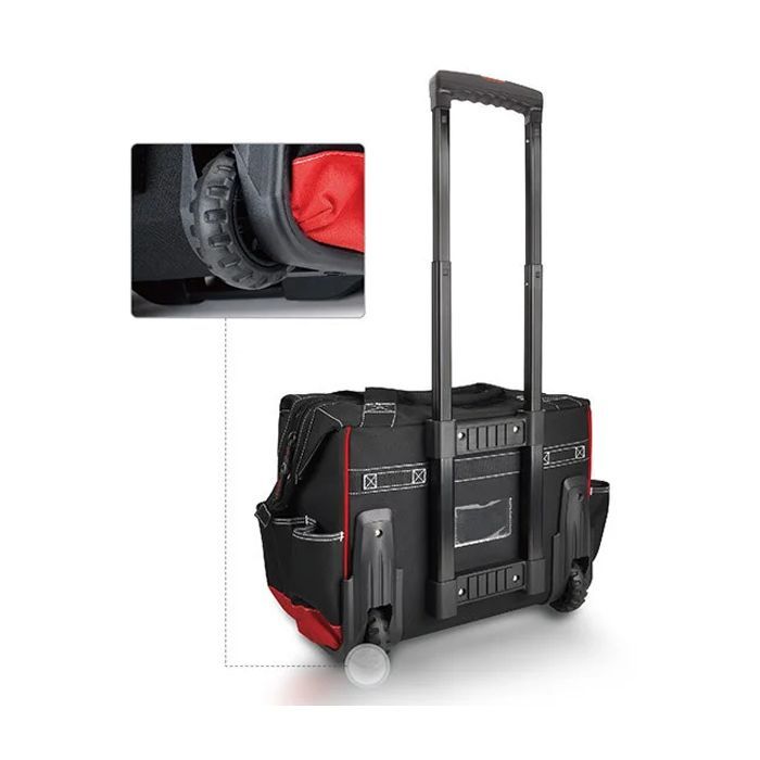 Сумка для інструмента Toptul з колесами і телескопіною ручкою (PBW-045A) зображення 3