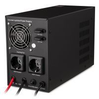 Пристрій безперебійного живлення Vinga QDPS-800 800VA LCD (QDPS-800) зображення 2