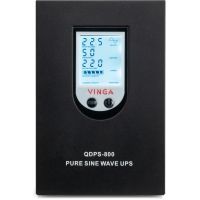 Пристрій безперебійного живлення Vinga QDPS-800 800VA LCD (QDPS-800) зображення 6