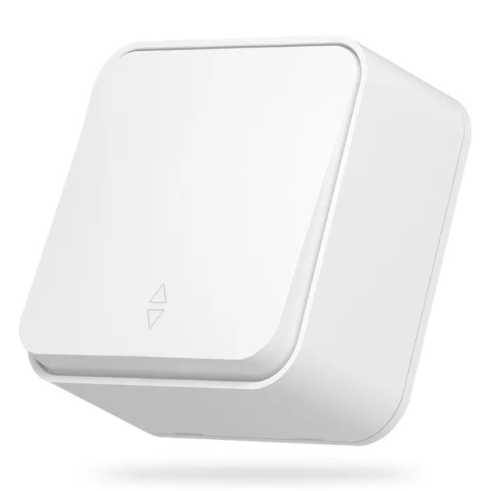 Перемикач Videx BINERA IP20 зовнішній 1кл прохідний білі (BINERA IP20 наружный 1кл проходной белы)