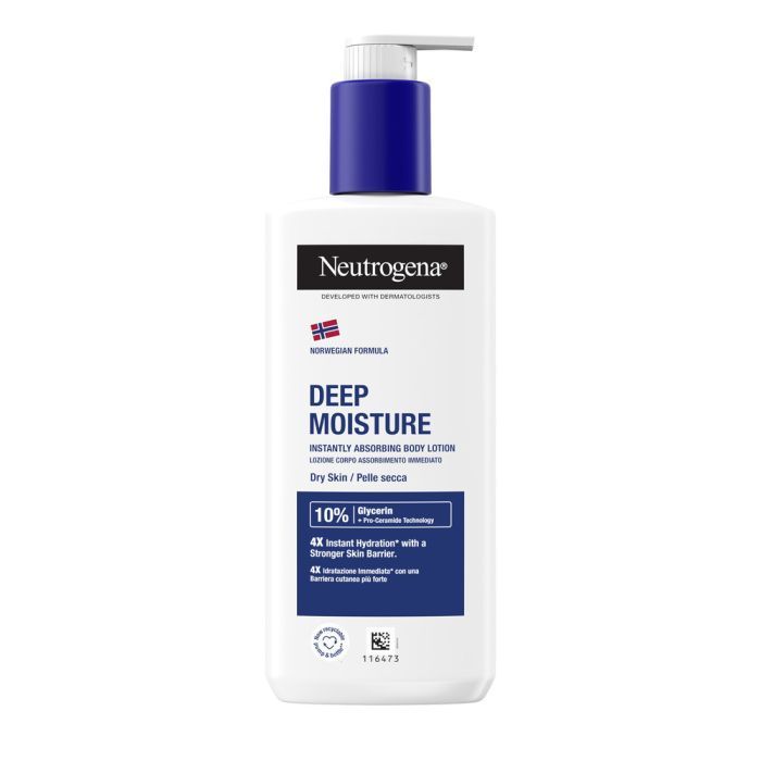 Лосьйон для тіла Neutrogena Норвезька формула Глибоке зволоження для сухої шкіри 250 мл (3574661190709/3574660514520/3574661759869)