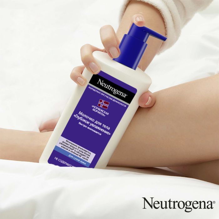 Лосьйон для тіла Neutrogena Норвезька формула Глибоке зволоження для сухої шкіри 250 мл (3574661190709/3574660514520/3574661759869) зображення 8