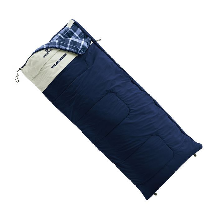 Спальний мішок Ferrino Travel 200 +5C Deep Blue/White Left (928113)