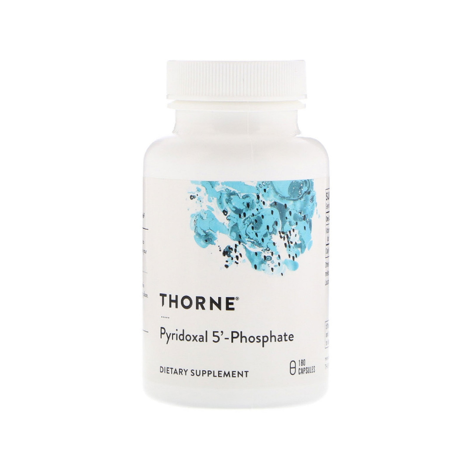 Витамин Thorne Research Пиридоксаль-5-Фосфат, P-5-P, 180 Капсул (THR-12603)
