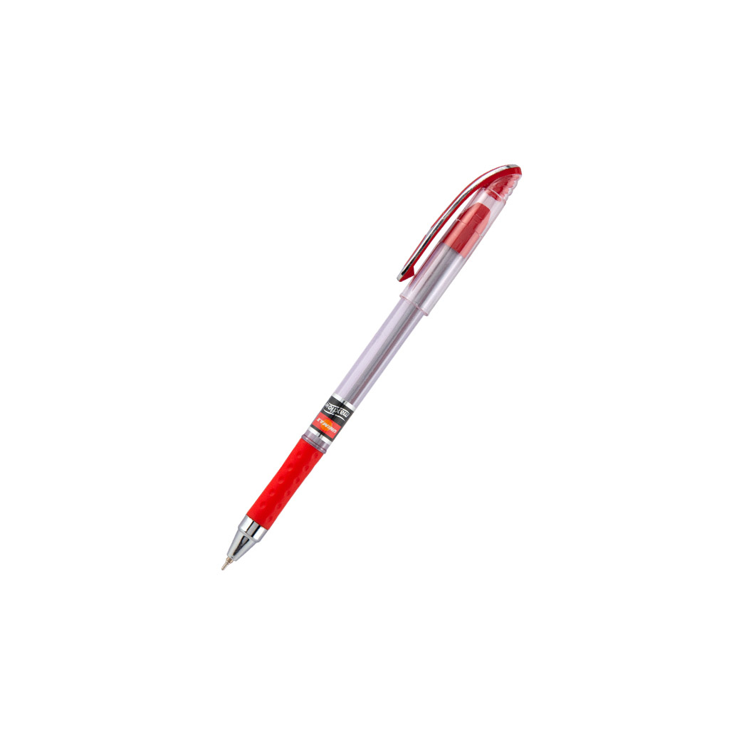 Ручка шариковая Unimax Maxflow, красная (UX-117-06)