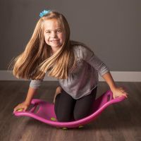 Каталка Fat Brain Toys балансир с присосками Teeter Popper розовый (F0953ML) изображение 2