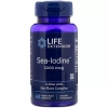 Травы Life Extension Морской Йод, Sea-Iodine, 1000 мкг, 60 вегетарианских капсул (LEX-17406)