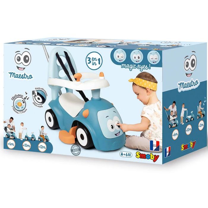 Чудомобіль Smoby Маестро 3 в 1, блакитний (720304) зображення 7