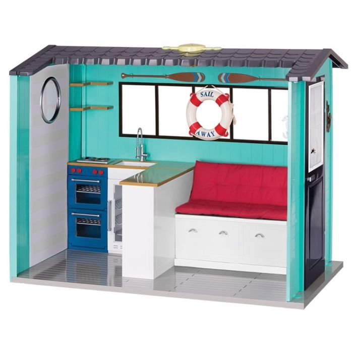 Ігровий набір Our Generation Пляжний будинок з аксесуарами (BD37980Z)