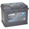 Акумулятор автомобільний EXIDE PREMIUM 64A (EA640)
