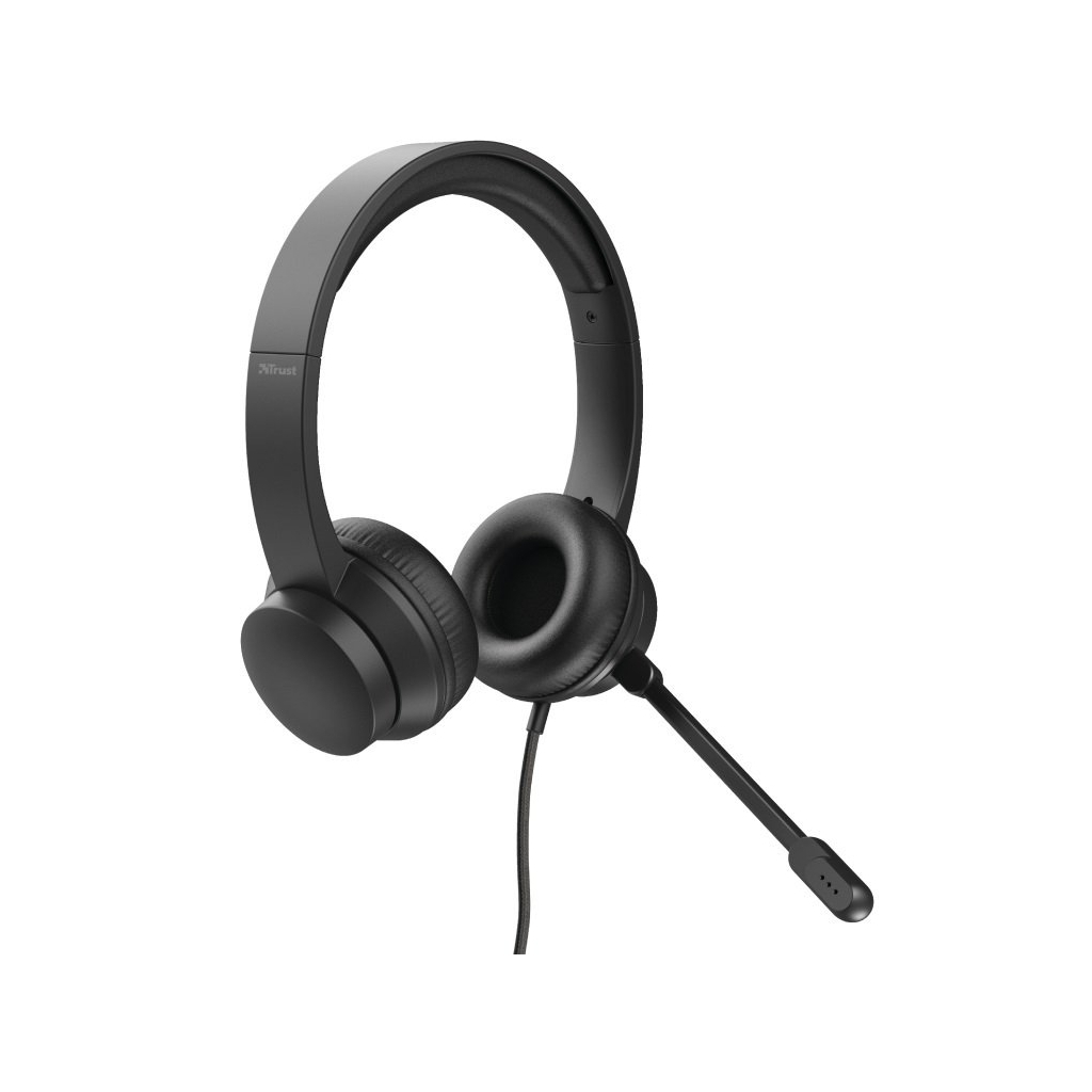 Наушники Trust Rydo On-Ear USB Headset Black (24133) изображение 5