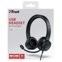 Навушники Trust Rydo On-Ear USB Headset Black (24133) зображення 8