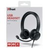 Навушники Trust Rydo On-Ear USB Headset Black (24133) зображення 8