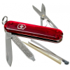 Нож Victorinox Classic SD Transparent Red (0.6223.TB1) изображение 4