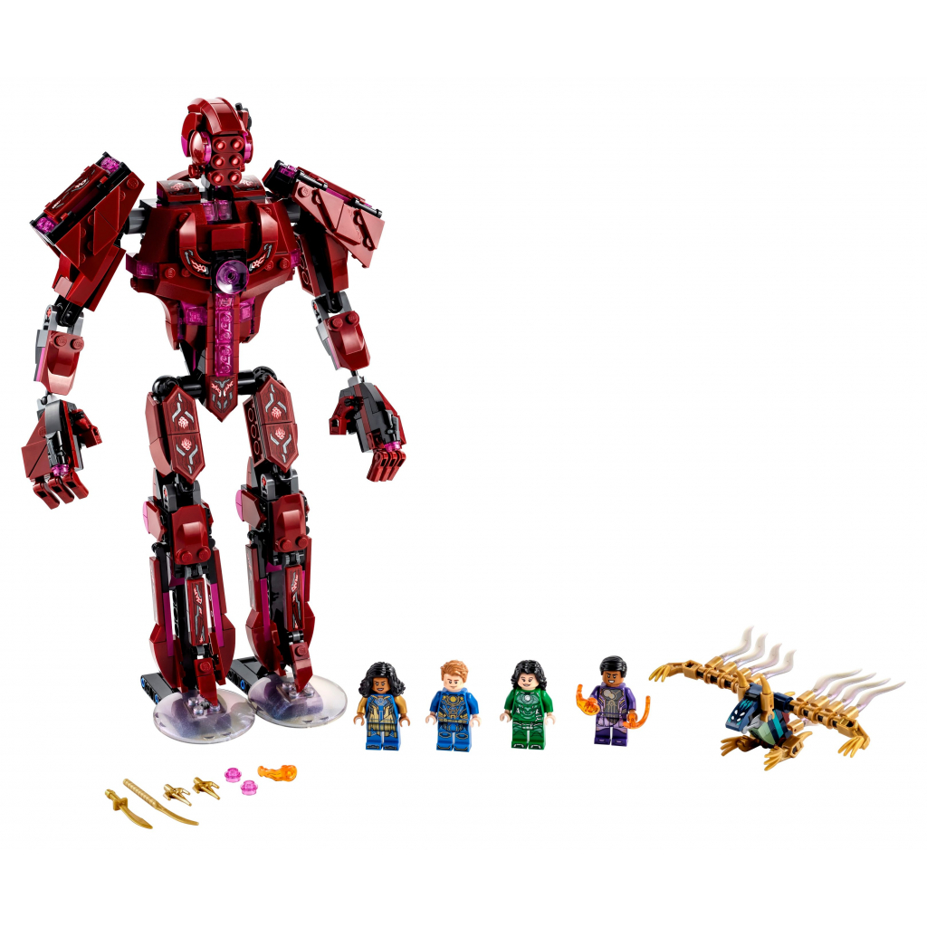 Конструктор LEGO Super Heroes Marvel Вечные перед лицом Аришема 493 детали (76155) изображение 2