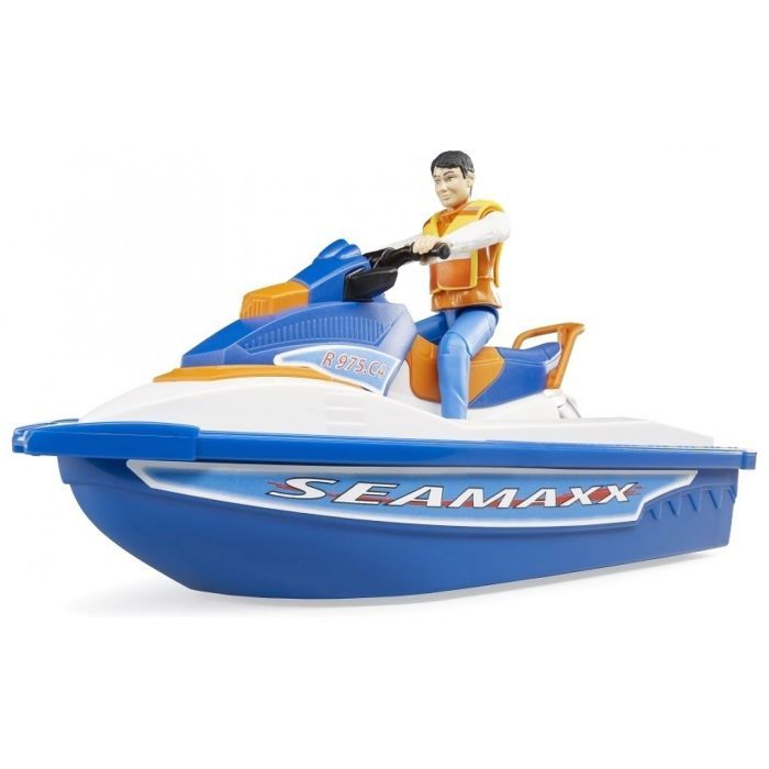 Спецтехніка Bruder водний мотоцикл з водієм (63150) зображення 2