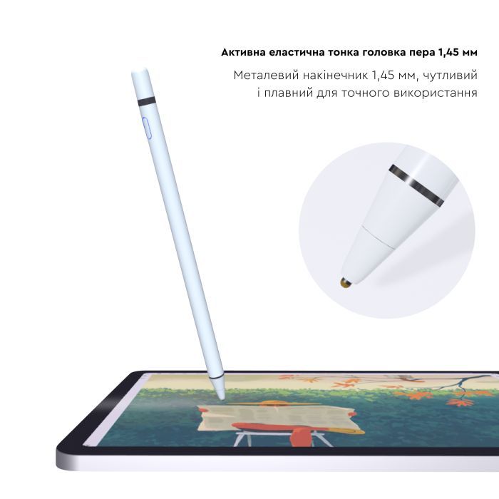 Стилус AirOn AirPen для ємнісного дисплею (6126755803221) зображення 3