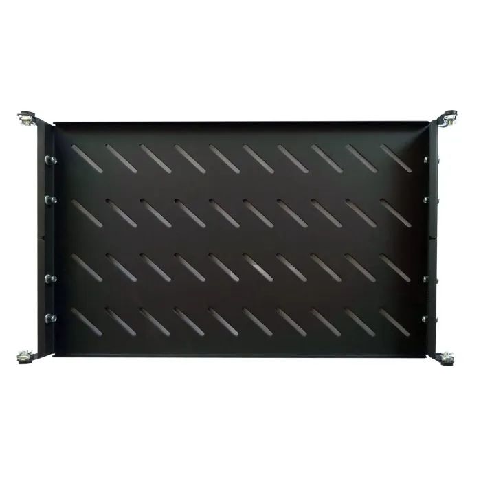 Полка 19" Hypernet 1U глуб. 300мм, в шкафы глубиной 450мм, цвет черный (U-FS-45-Black)