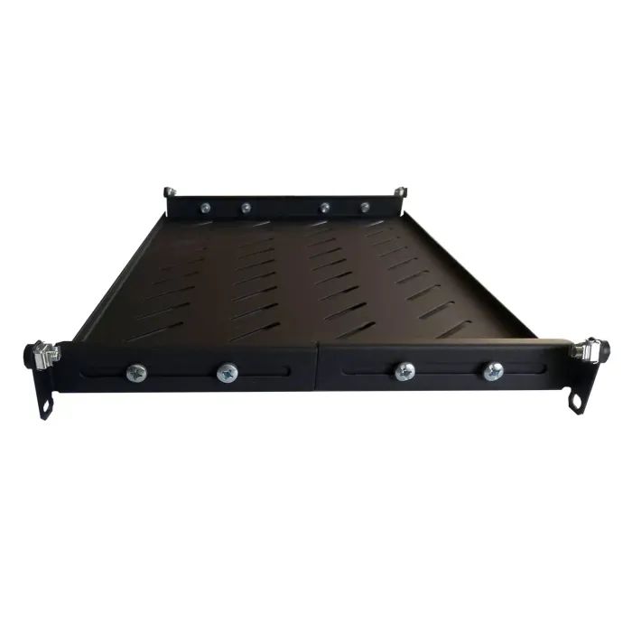 Полка 19" Hypernet 1U глуб. 300мм, в шкафы глубиной 450мм, цвет черный (U-FS-45-Black) изображение 2