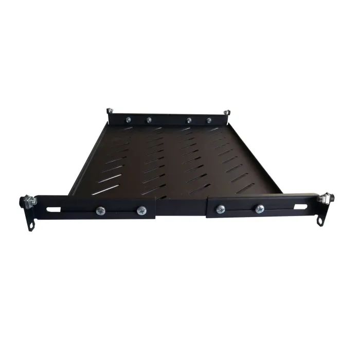 Полка 19" Hypernet 1U глуб. 300мм, в шкафы глубиной 450мм, цвет черный (U-FS-45-Black) изображение 3