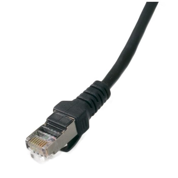 Патч-корд 8м, FTP, Cat. 6, CCA, black Extradigital (KBP1868) зображення 5