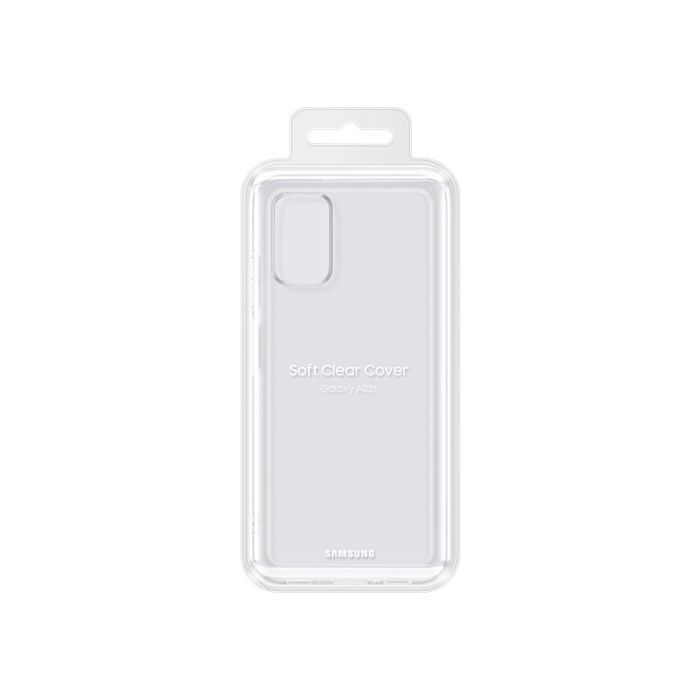 Чехол для мобильного телефона Samsung Soft Clear Cover Galaxy A03s (A037) Transparent (EF-QA037TTEGRU) изображение 2