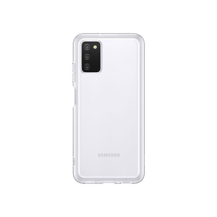 Чехол для мобильного телефона Samsung Soft Clear Cover Galaxy A03s (A037) Transparent (EF-QA037TTEGRU) изображение 3