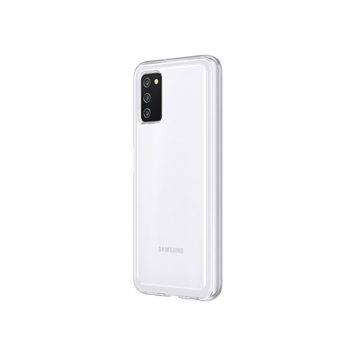 Чехол для мобильного телефона Samsung Soft Clear Cover Galaxy A03s (A037) Transparent (EF-QA037TTEGRU) изображение 4