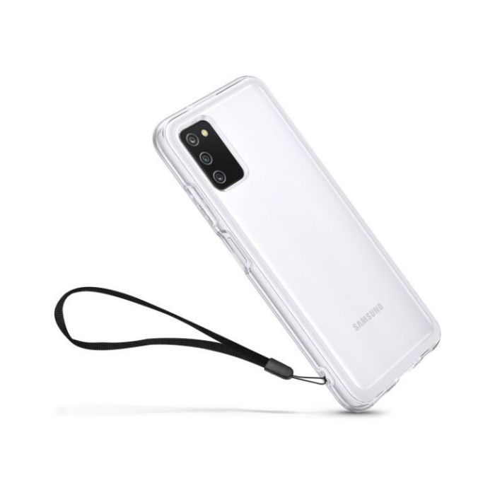 Чехол для мобильного телефона Samsung Soft Clear Cover Galaxy A03s (A037) Transparent (EF-QA037TTEGRU) изображение 5