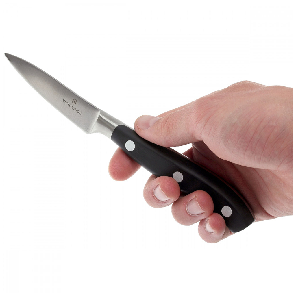 Кухонный нож Victorinox Grand Maitre Carving 8 см Black (7.7203.08G) изображение 5