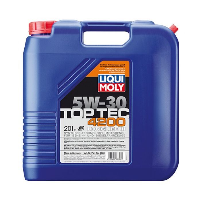 Моторное масло Liqui Moly Top Tec 4200 SAE 5W-30 5л. (7661)