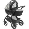 Коляска Cam 3 в 1 Dinamico Up Smart Черно-белое граффити (897T/V90/990/782K)