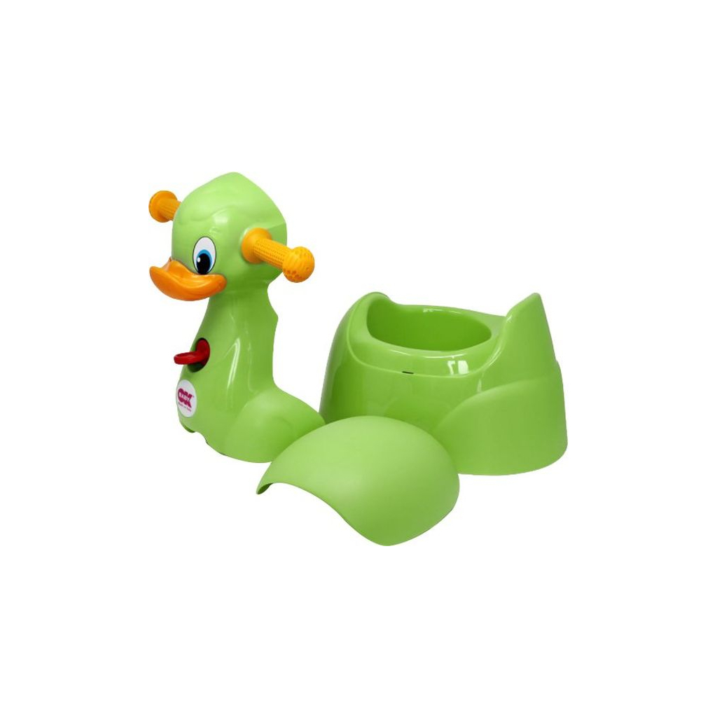 Горщик Ok Baby Quack з ручками Салатовий (37074430)