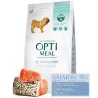 Сухой корм для собак Optimeal гипоаллергенный для средних пород со вкусом лосося 20 кг (4820083908132)