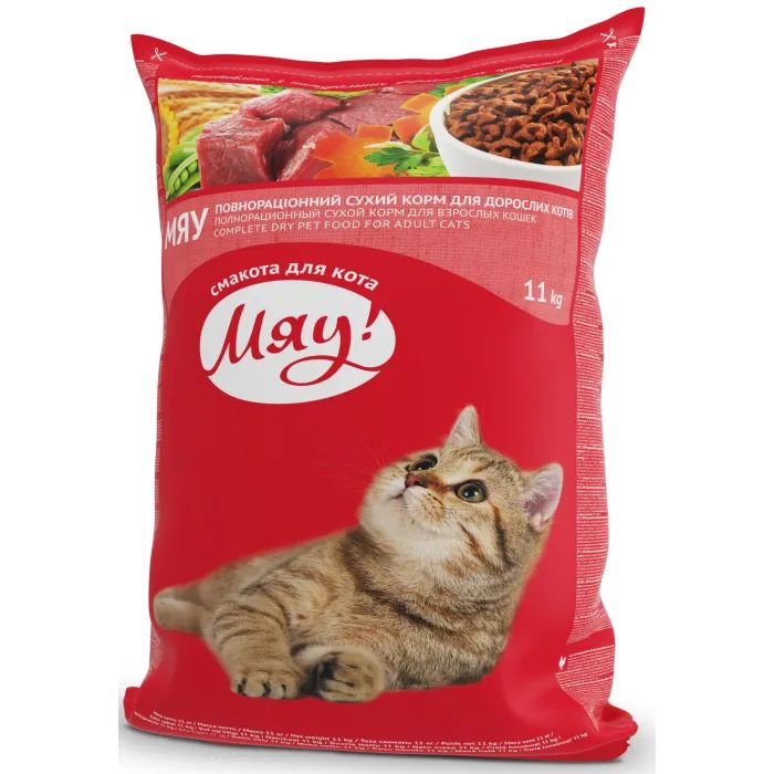 Сухой корм для кошек Мяу! с кроликом 11 кг (4820083902079)