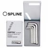 Набір інструментів Toptul ключів SPLINE Г-подібних М5-М12 (GAAD0501)