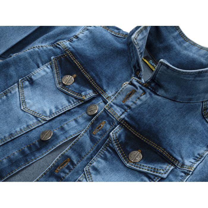 Куртка детская Sercino джинсовая (99112-110-blue) изображение 3