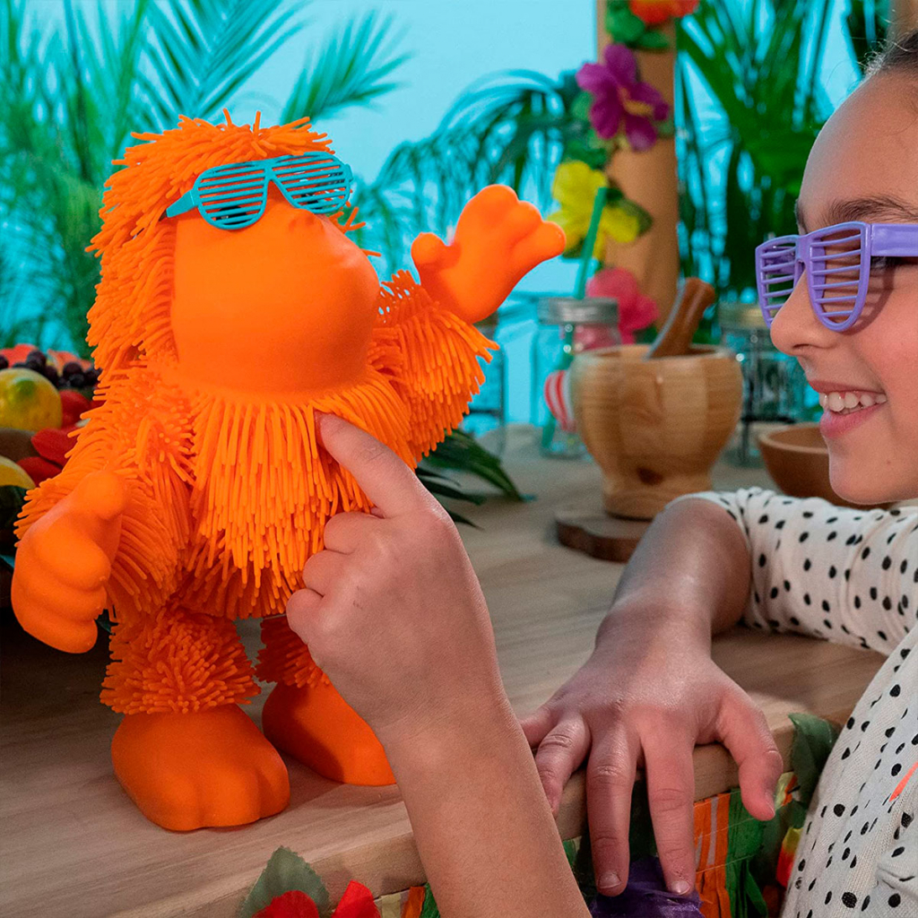 Интерактивная игрушка Jiggly Pup Танцующий орангутан (оранжевый) (JP008-OR) изображение 6