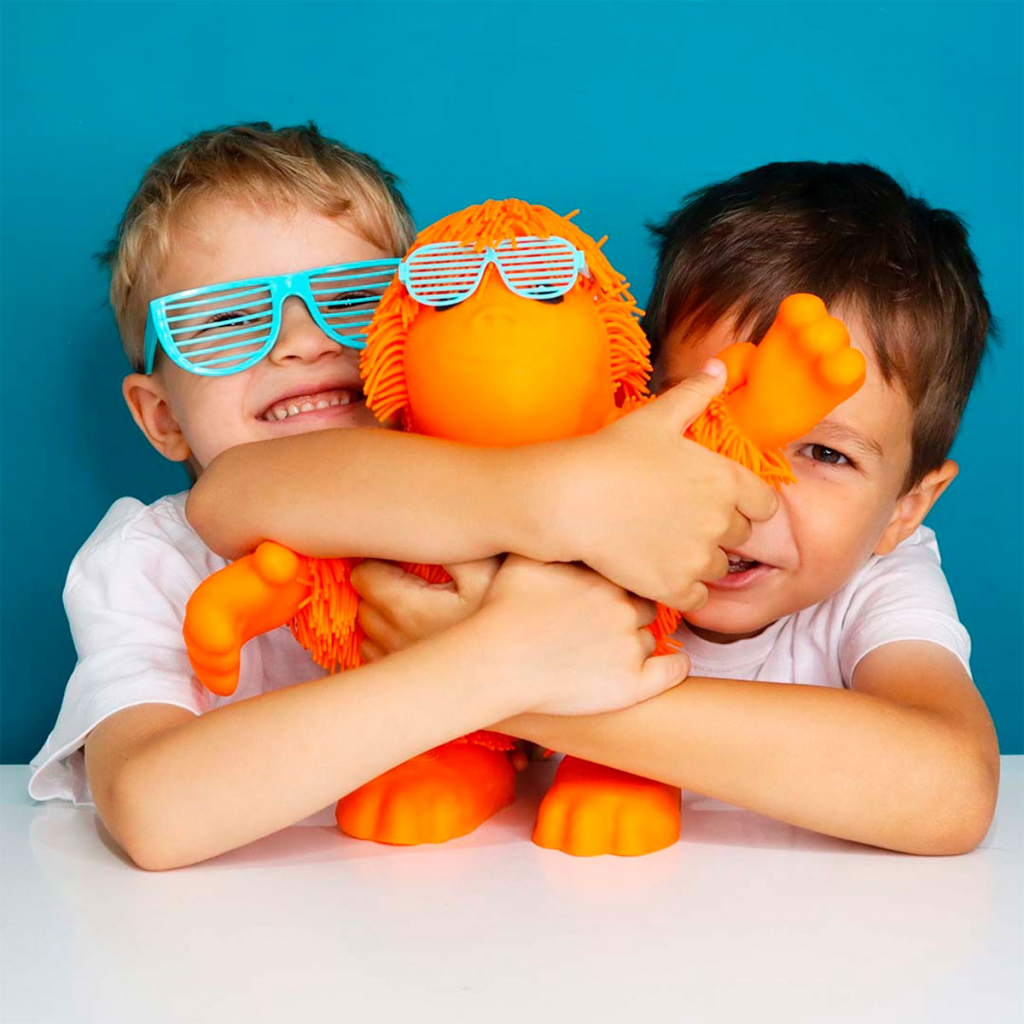Интерактивная игрушка Jiggly Pup Танцующий орангутан (оранжевый) (JP008-OR) изображение 9