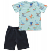 Набор детской одежды Breeze с динозаврами (16404-110B-blue) изображение 4