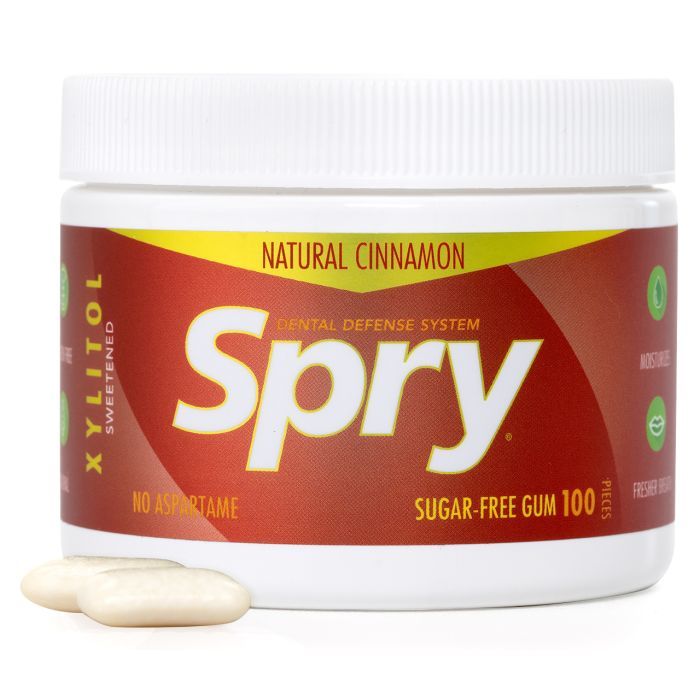 Жевательные резинки с ксилитом Spry натуральные с корицей 100 шт. (700596000148) изображение 2