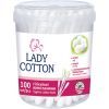 Ватные палочки Lady Cotton в банке 100 шт. (4823071607581)