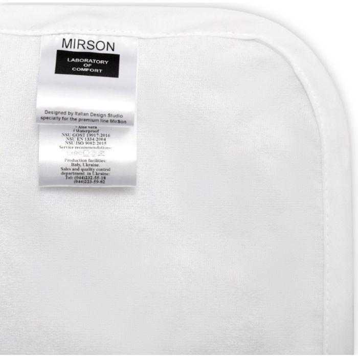 Наматрацник MirSon Terry Waterproof 217 60x120 (2200000326966) зображення 5