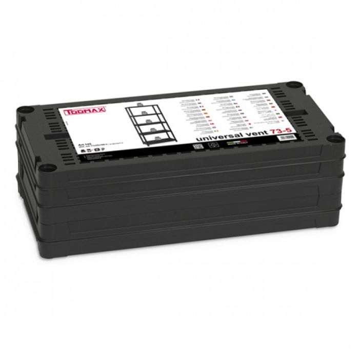Стеллаж Toomax 5 полок cm. 71x35x180h black (5139) изображение 4